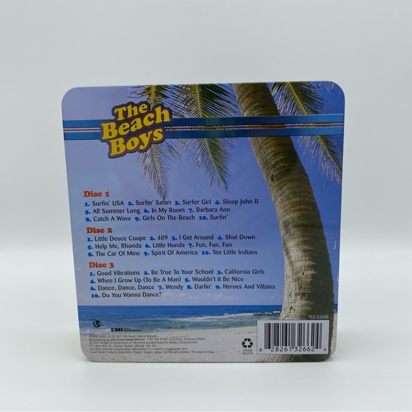 The Beach Boys 3 CD Collectors Edition Box Set Tin Case Forever Legends EMI - Picture 3 of 7